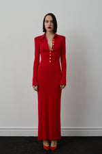 LOEN DRESS RED