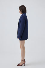CORVIEL JACKET NAVY BLUE