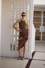 DREE DRESS BROWN