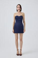 LIA DRESS NAVY BLUE
