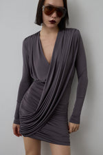 MIREL DRESS ANTHRACITE