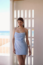 MYNA DRESS BLUE