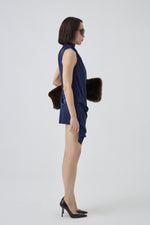 SIMOAS DRESS NAVY BLUE