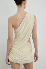 GLEAN DRESS BUTTER YELLOW