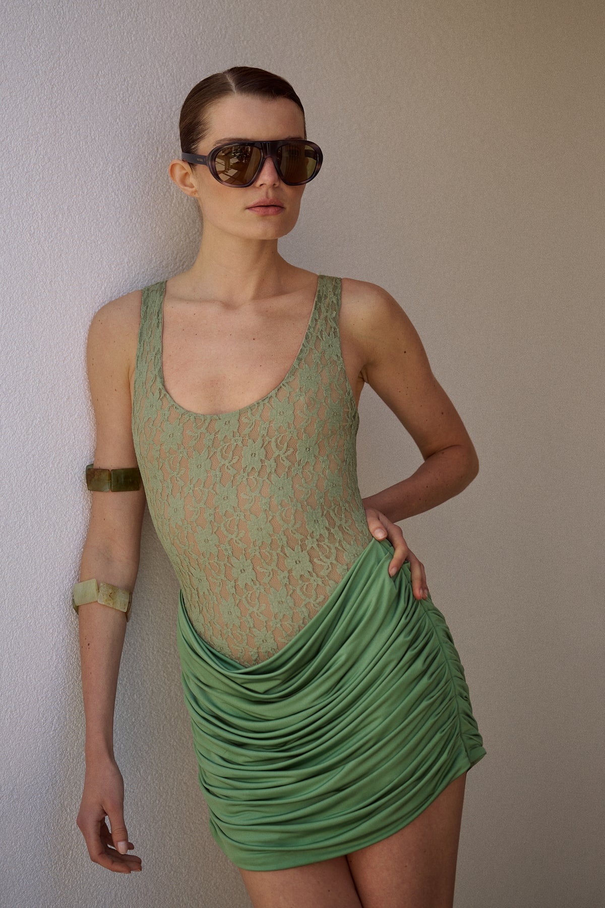 IVEE DRESS GREEN