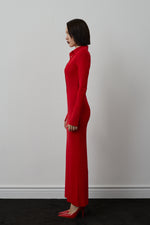 LOEN DRESS RED