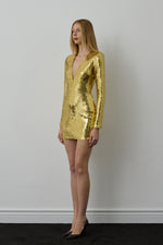 ALVA DRESS GOLD