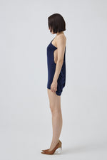NIMA DRESS NAVY BLUE