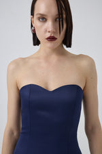 LIA DRESS NAVY BLUE