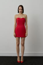 LIA DRESS RED