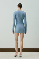 ELOWE DRESS BLUE