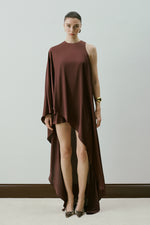 VION DRESS BROWN