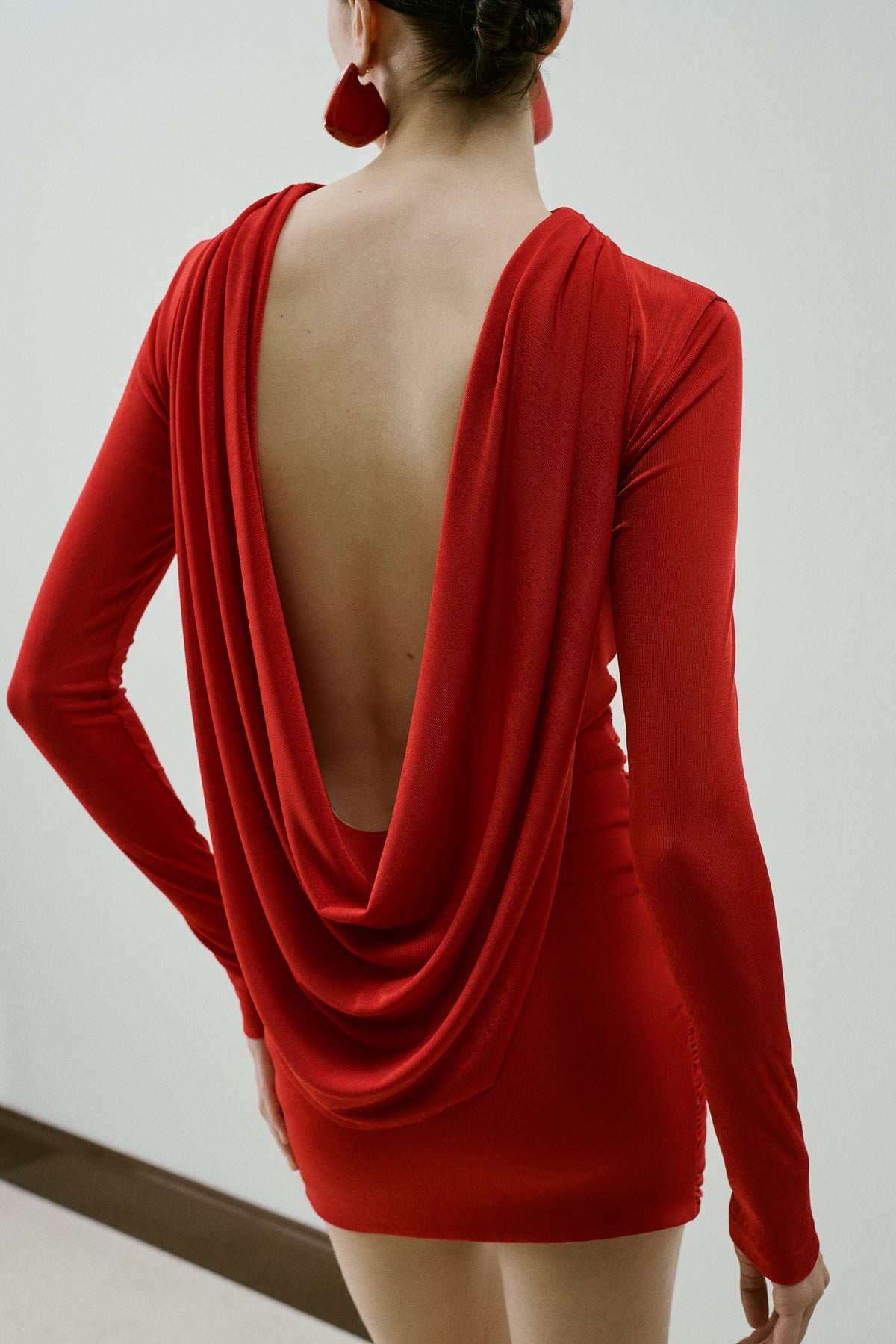 ALLAIRE DRESS RED