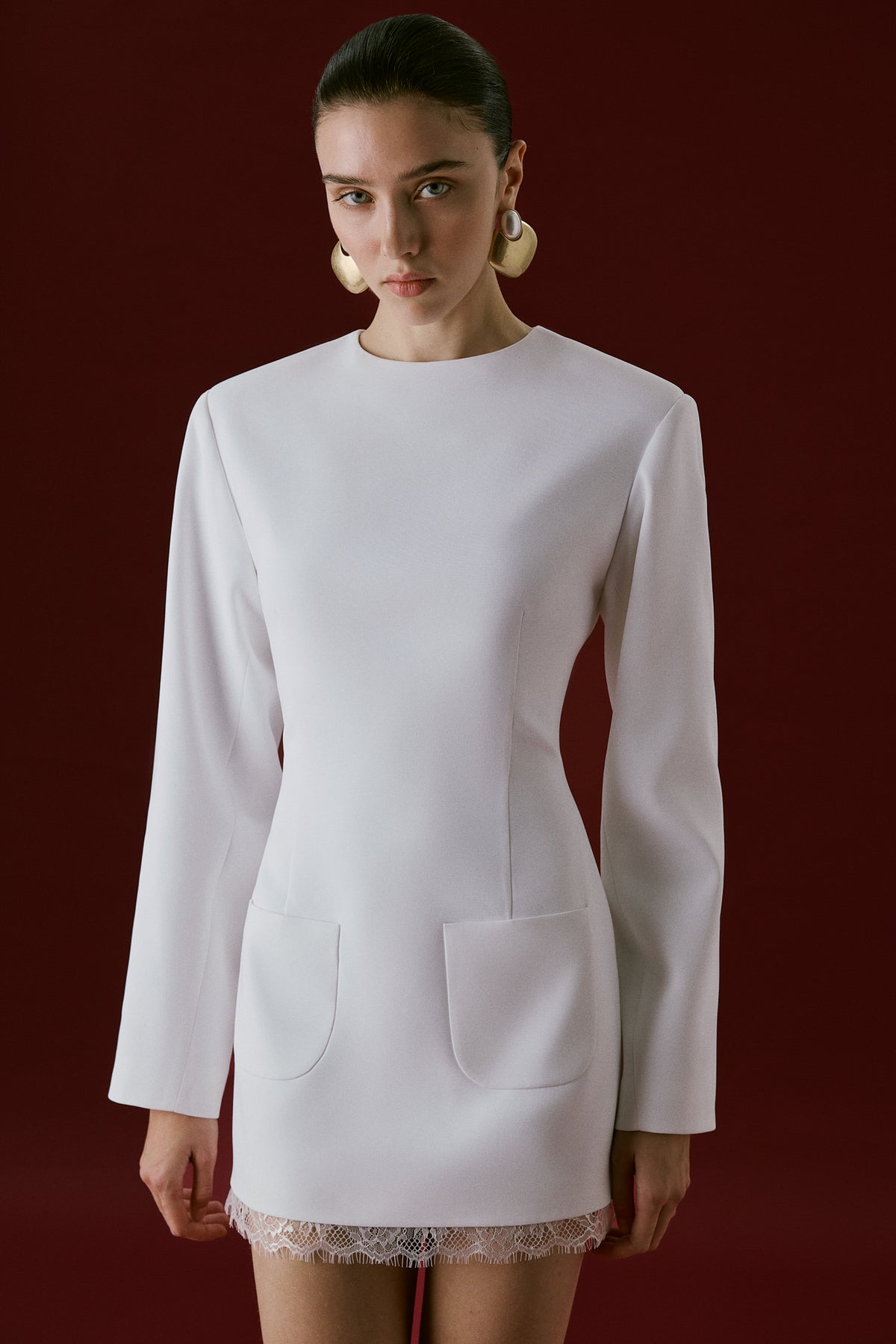 AUBREY DRESS WHITE