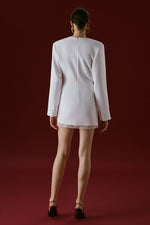 AUBREY DRESS WHITE