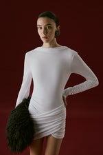 ALLAIRE DRESS WHITE