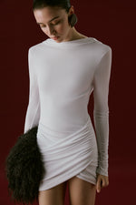 ALLAIRE DRESS WHITE
