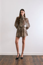 NIKKI DRESS LEOPARD