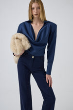 RUELLE SHIRT NAVY BLUE