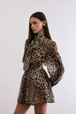 NIKKI DRESS LEOPARD