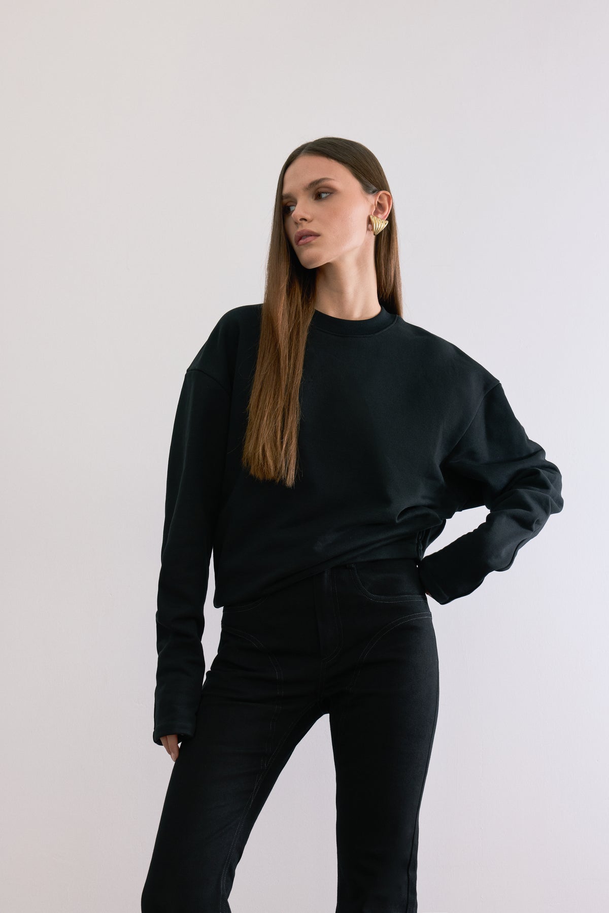 CAMARI SWEATSHIRT BLACK