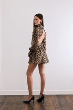 NIKKI DRESS LEOPARD