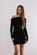 LENORE DRESS BLACK