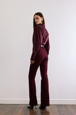 NOLAN PANTS BURGUNDY