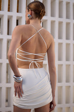 GIULIA DRESS WHITE