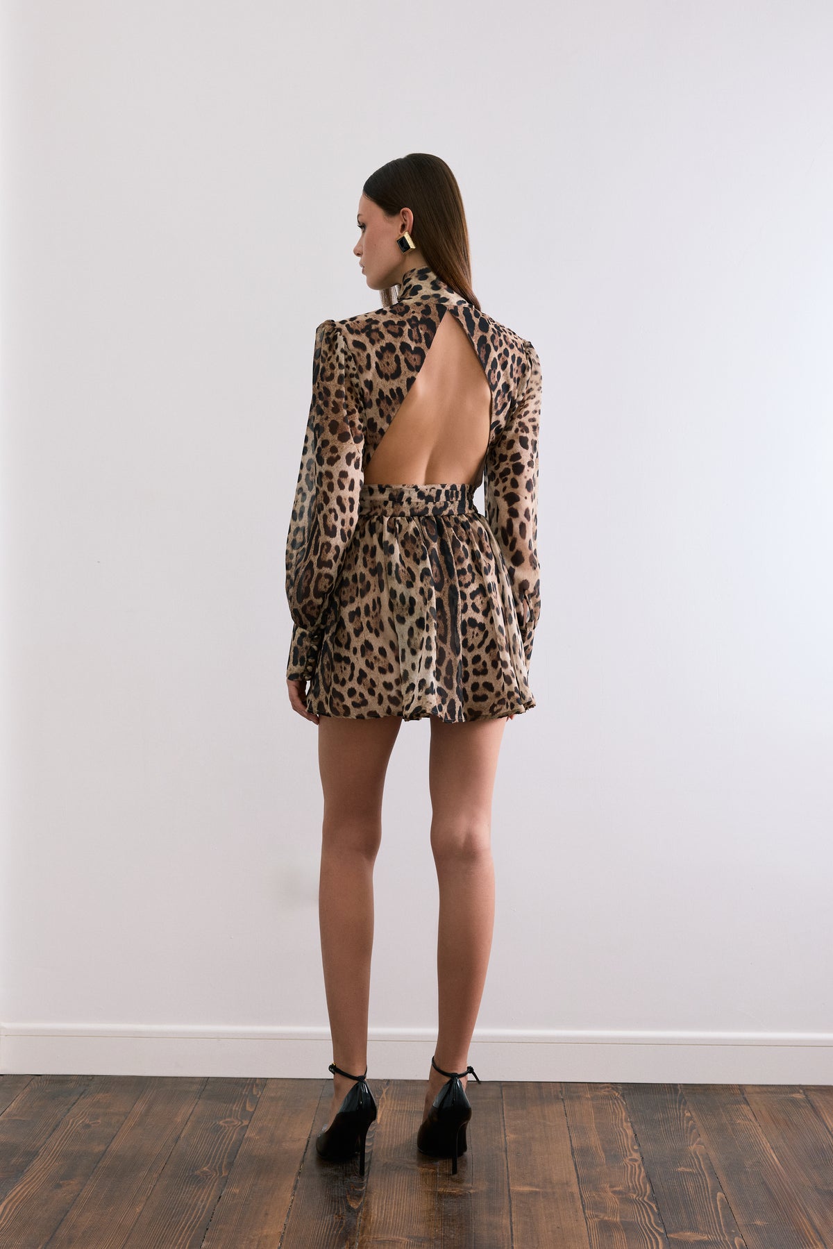 NIKKI DRESS LEOPARD