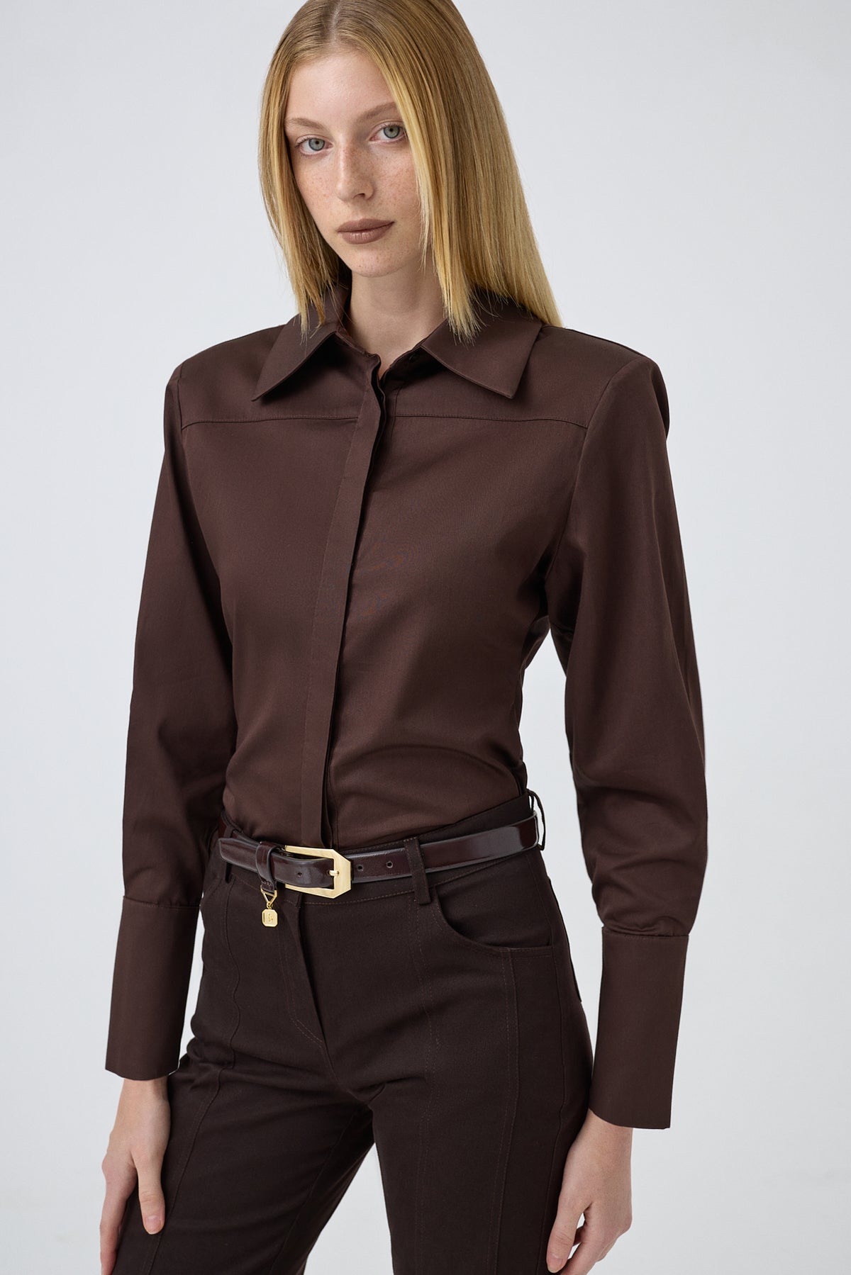 EMBER SHIRT BROWN