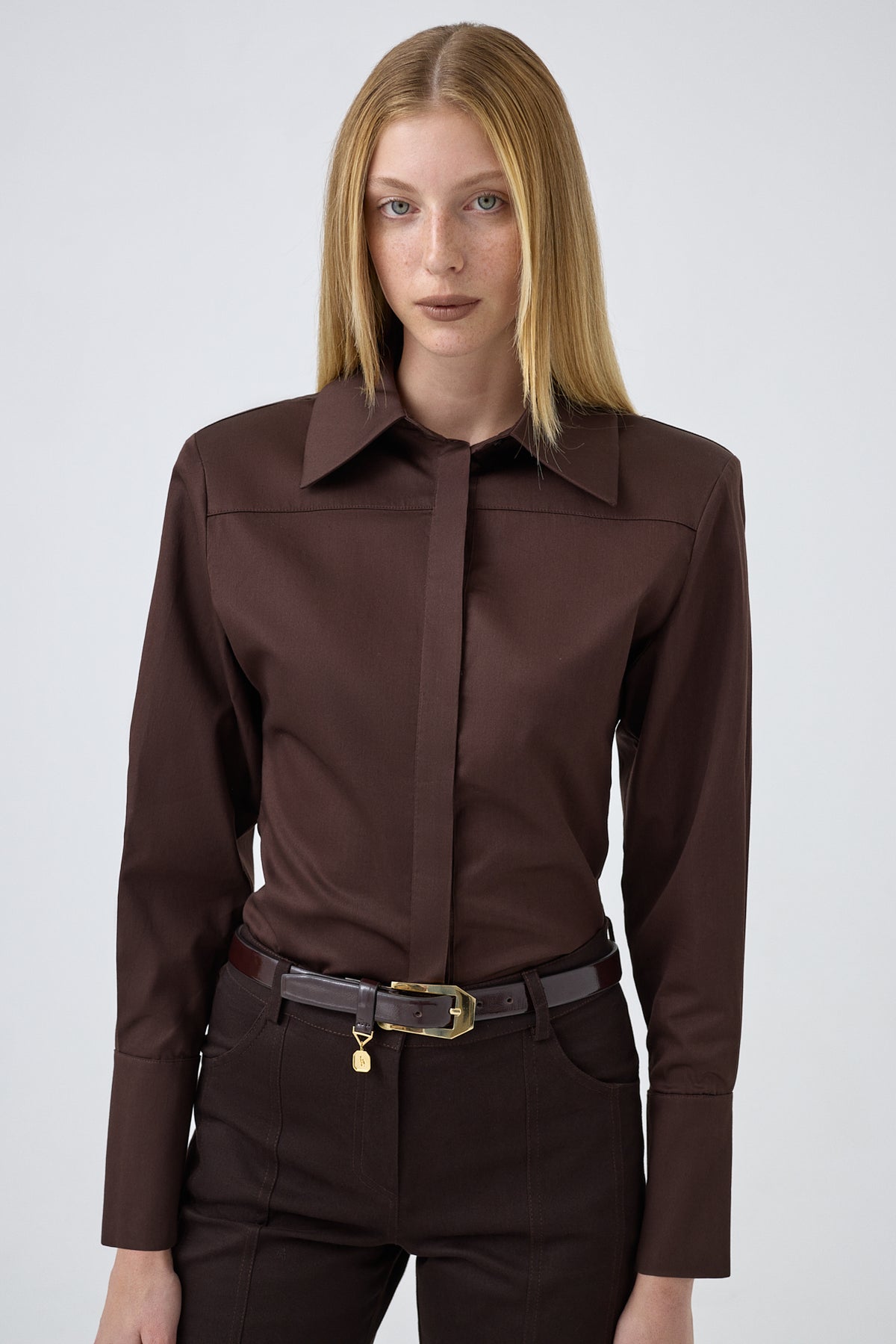 EMBER SHIRT BROWN