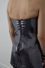 MYRRON DRESS ANTRACITE