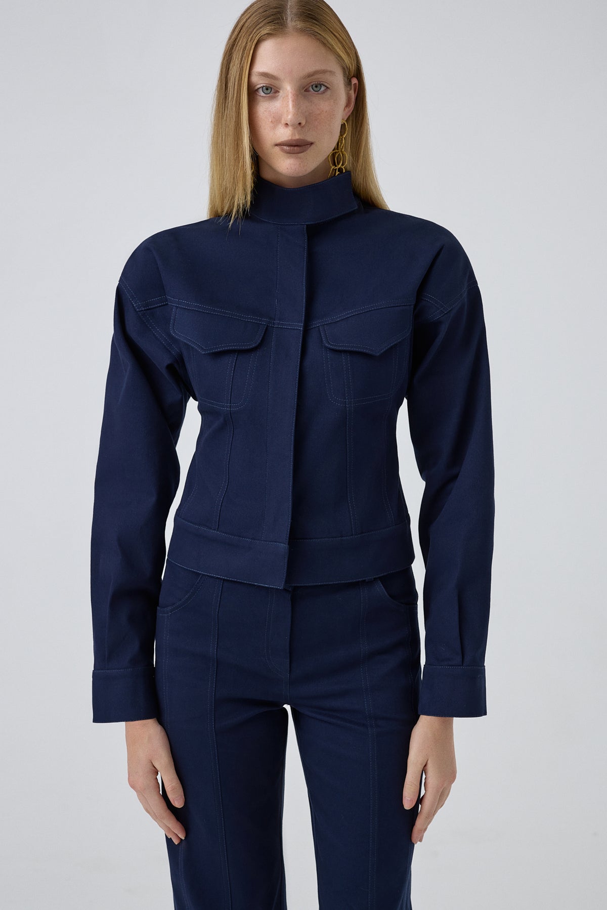 JEMI JACKET NAVY BLUE