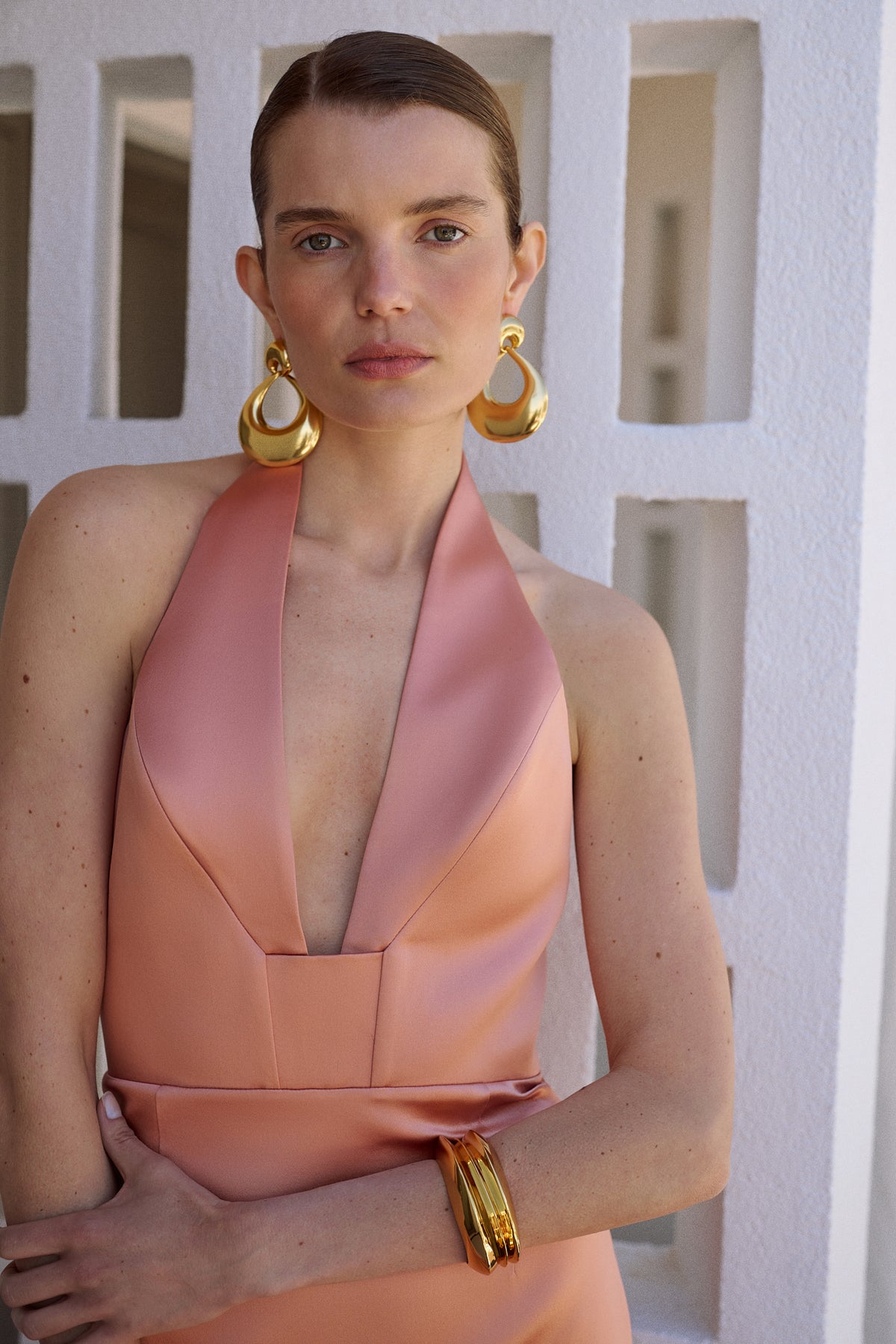 LIORA DRESS VERSION II PEACH