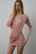 MIREL DRESS ROSE