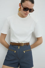 REED BELT CAMEL