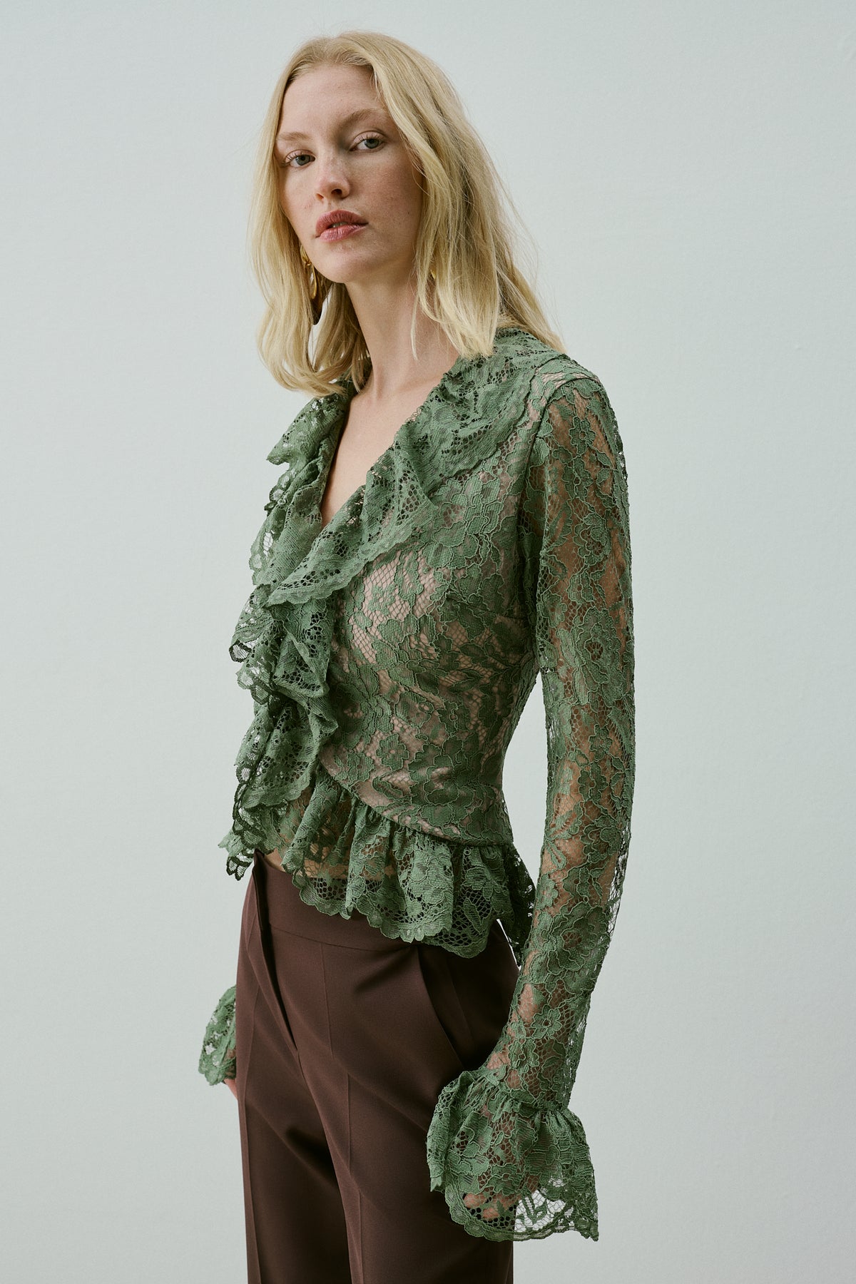 COLETTE TOP GREEN