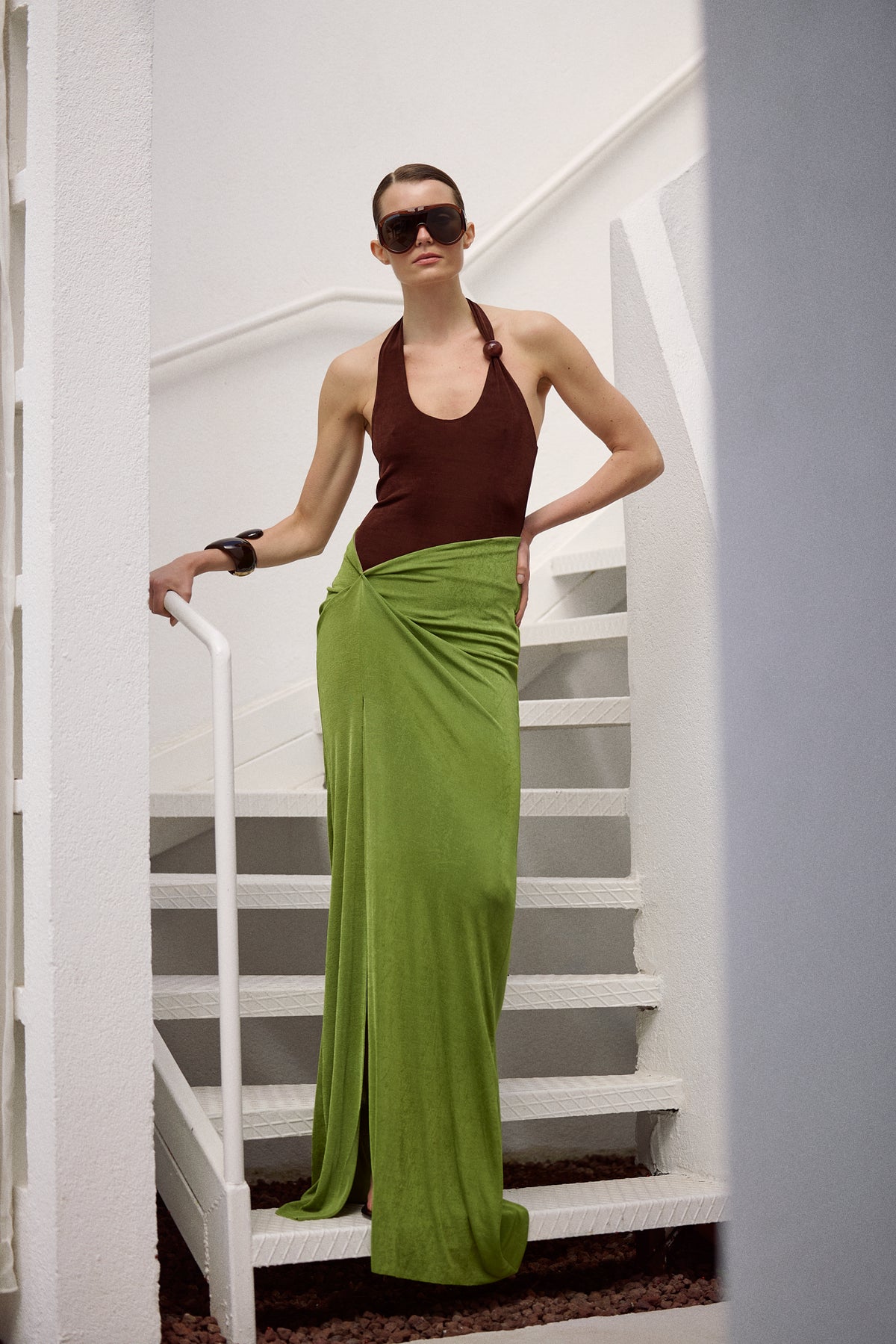 AMARIS SKIRT GREEN