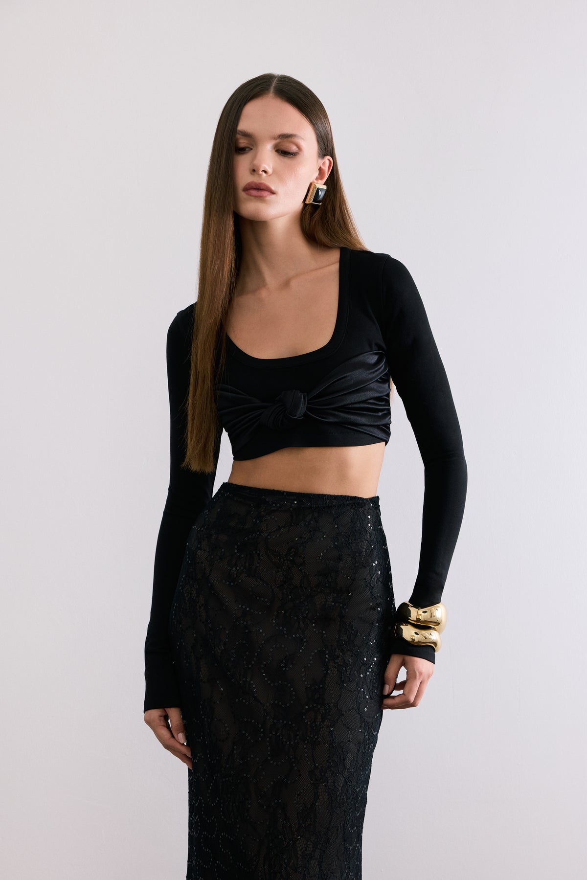 LARS SKIRT BLACK