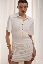 ALBA DRESS WHITE