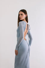 ELSA DRESS BLUE