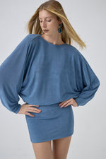 HILIA DRESS BLUE