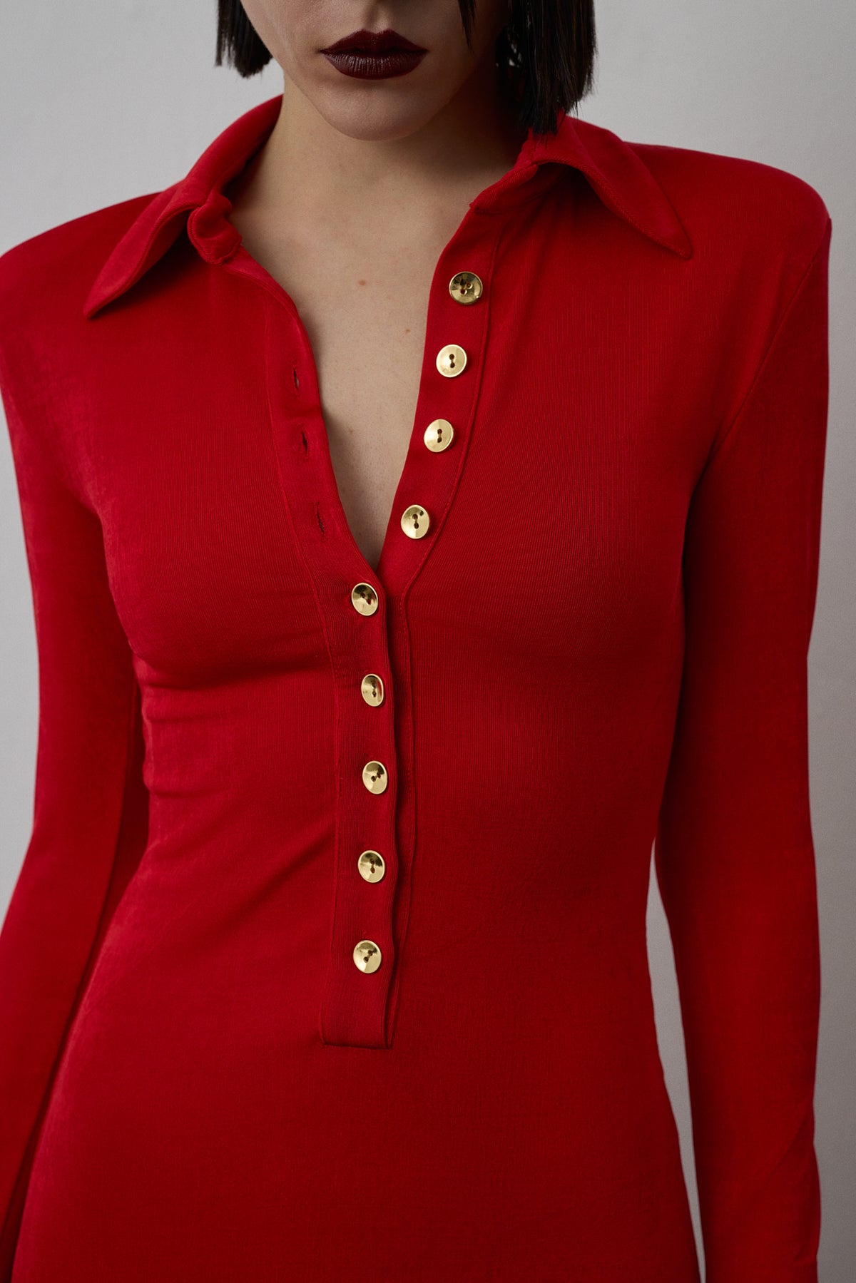 LOEN DRESS RED