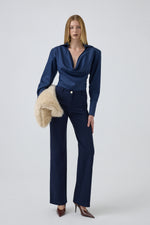 RUELLE SHIRT NAVY BLUE