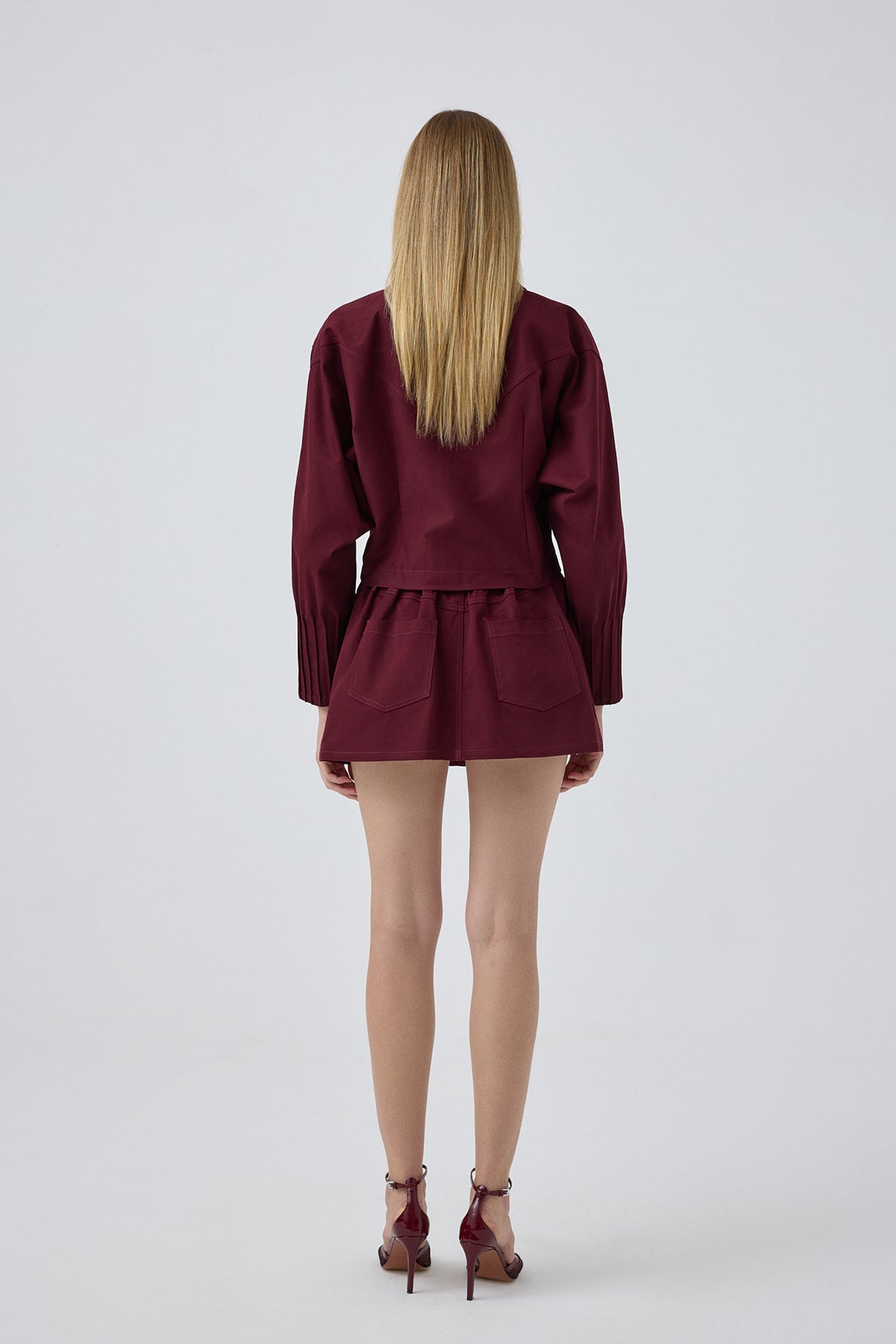 SCYLA JACKET BURGUNDY