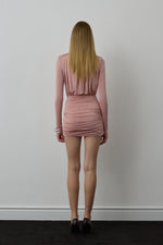 MIREL DRESS ROSE