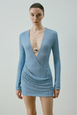 ELOWE DRESS BLUE