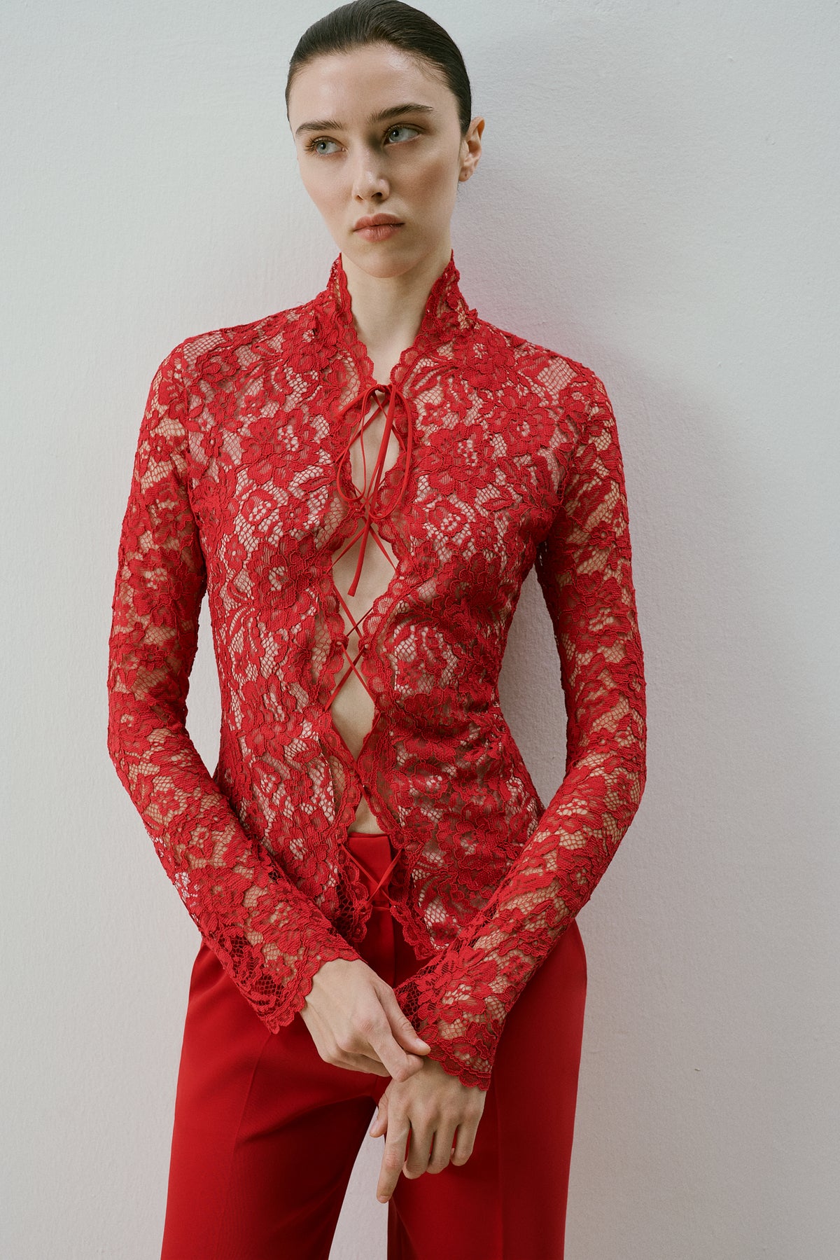 RISSA TOP RED