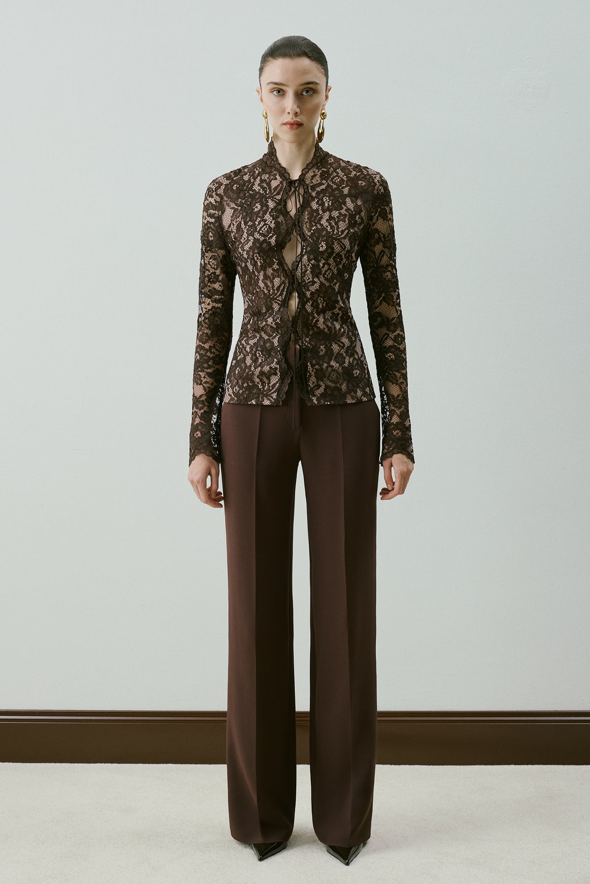 RISSA TOP BROWN